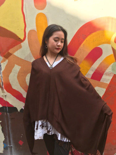 Belimah Tassle Poncho